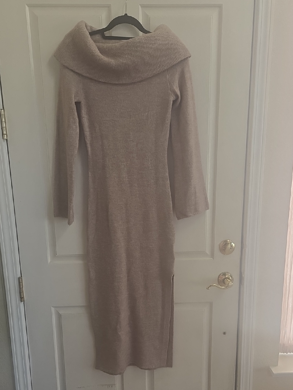 H&M Knit Dress Taupe